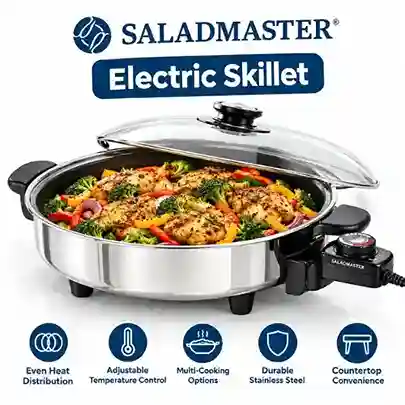 Saladmaster Electric Skillet