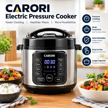 CARORI Electric Pressure Cooker