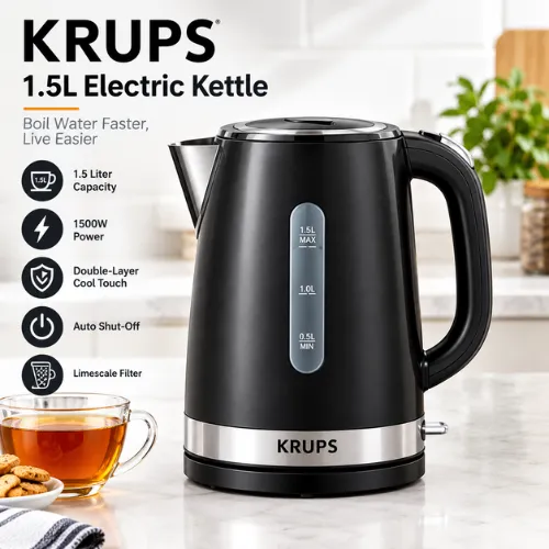 KRUPS 1.5L Electric Kettle