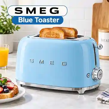Smeg Blue Toaster