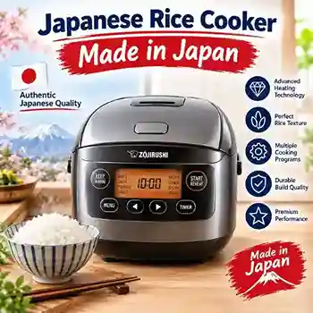 Japanese Rice Cooker Made in Japan