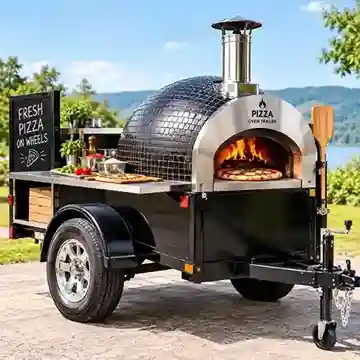 Pizza Oven Trailer
