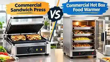 Commercial Sandwich Press vs Commercial Hot Box Food Warmer
