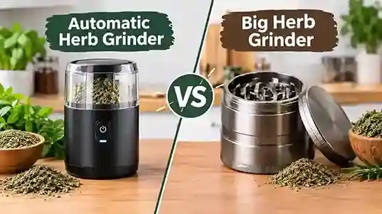 Automatic Herb Grinder vs Big Herb Grinder