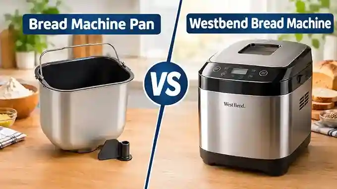 Bread Machine Pan vs Westbend Bread Machine