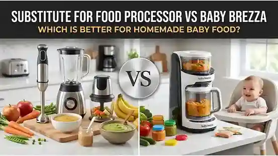 Substitute for Food Processor 1 vs Baby Brezza One Step Baby Food Maker