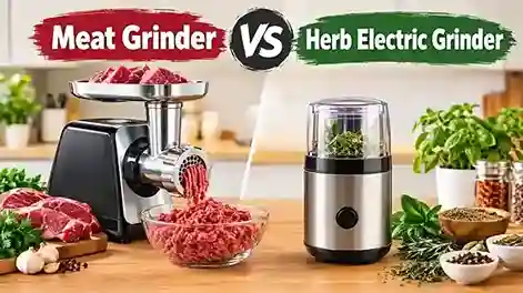 Meat Grinder vs Herb Electric Grinder