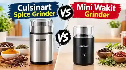 Cuisinart Spice Grinder vs Mini Wakit Grinder