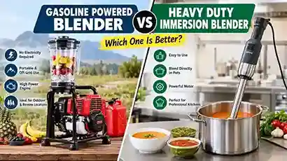 Gasoline Powered Blender1 vs Heavy Duty Immersion Blender