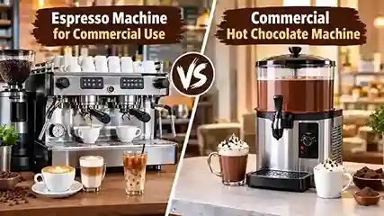 Espresso Machine for Commercial Use vs Commercial Hot Chocolate Machine