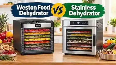 Weston Food Dehydrator vs Stainless Dehydrator