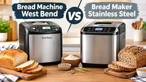 Bread Machine West Bend vs Bread Maker Stainless Steel