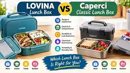 Lovina Lunch Box vs Caperci Classic Lunch Box