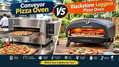 Conveyor Pizza Oven vs Blackstone Leggero Pizza Oven